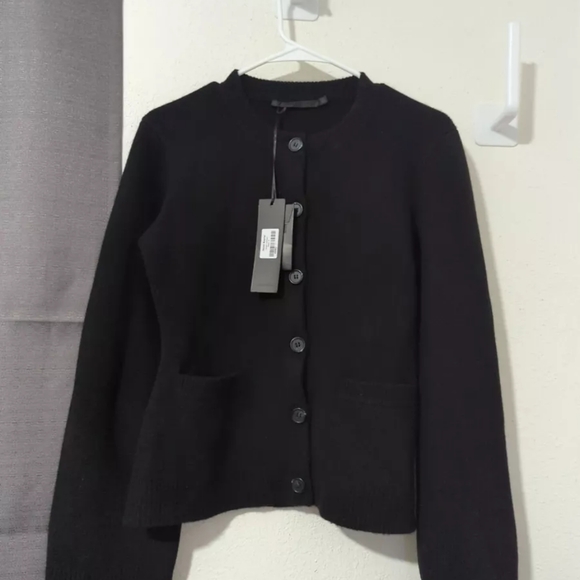 NWT Jenni Kayne Cooper Cardigan Sweater Black Medium HP!🥳 - Picture 3 of 12
